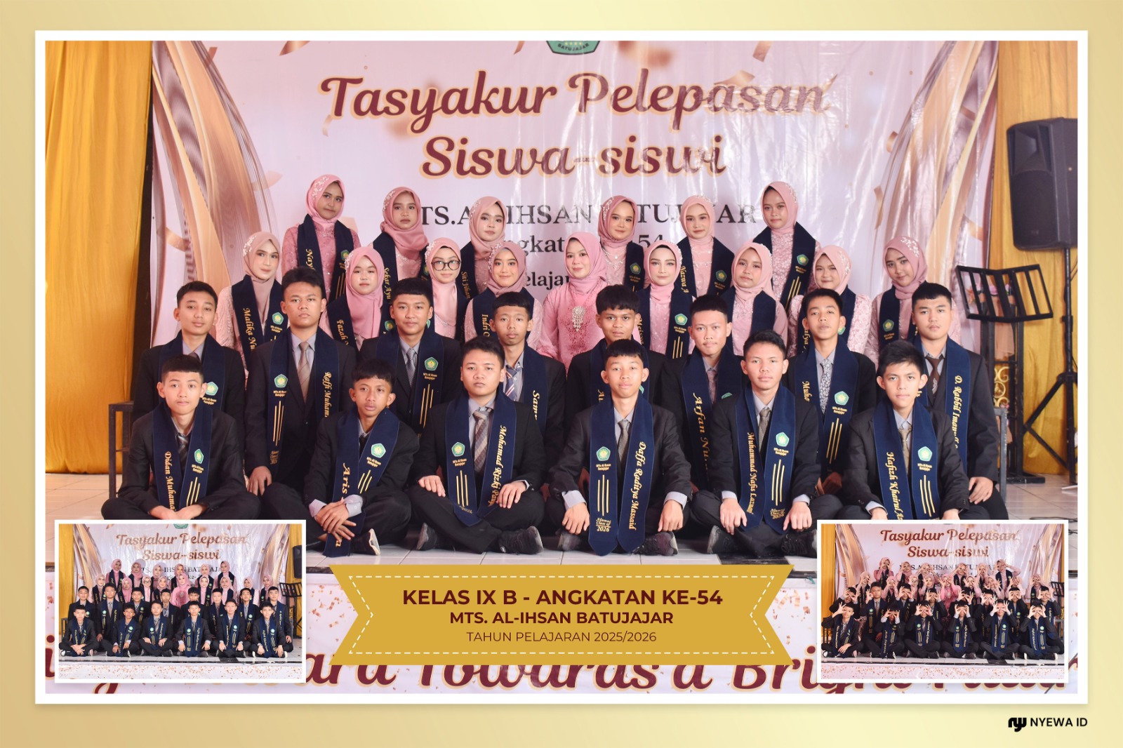 Pelepasan Siswa/Siswi MTs. Al-Ihsan Batujajar TP. 2026/2027