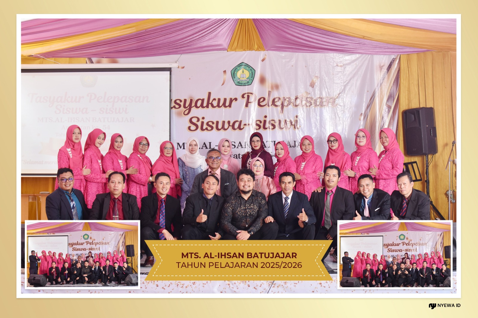 Pelepasan Siswa/Siswi MTs. Al-Ihsan Batujajar TP. 2026/2027