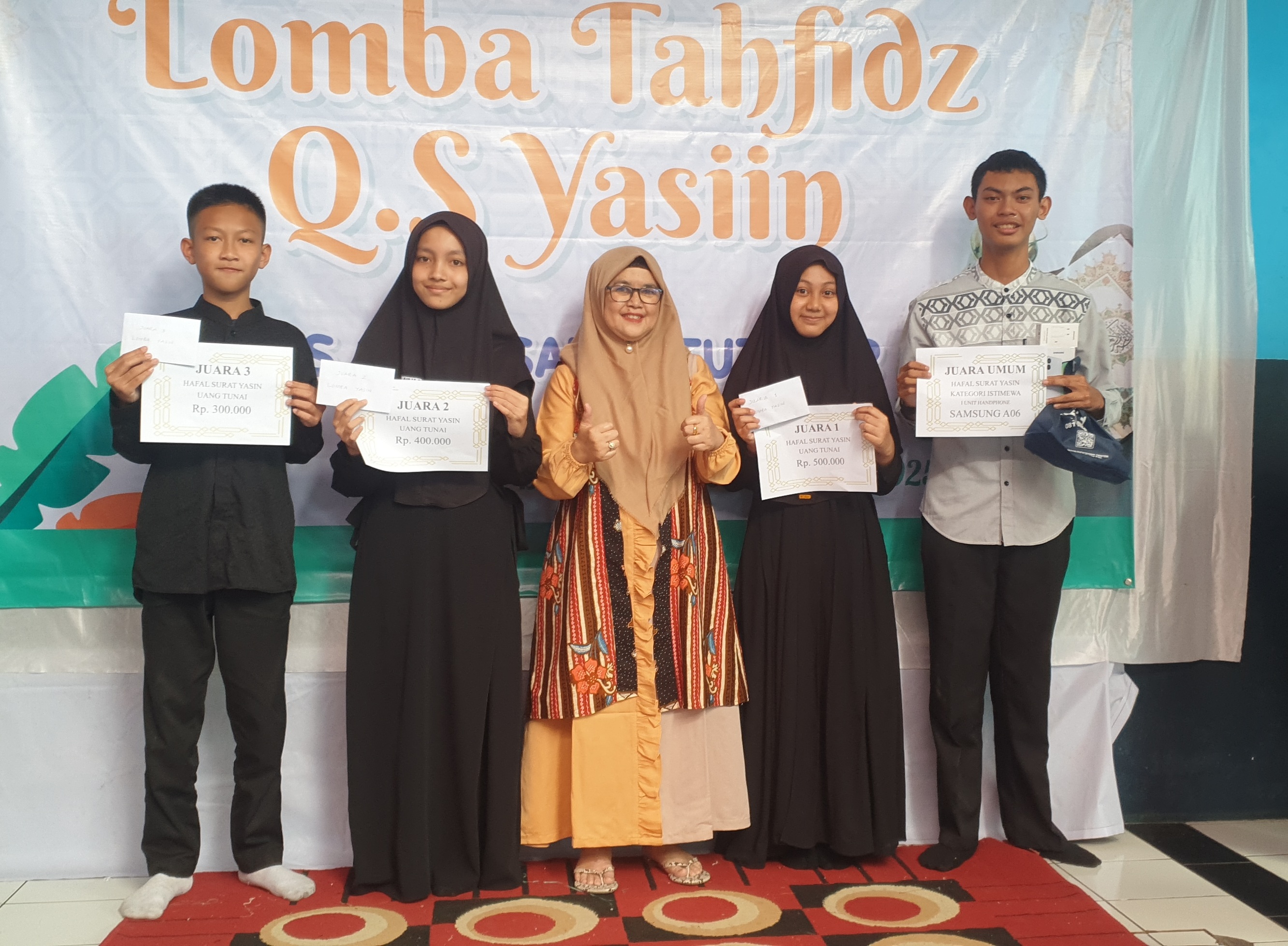 Juara Musabaqoh Tahfidz Surah Yasin 2025